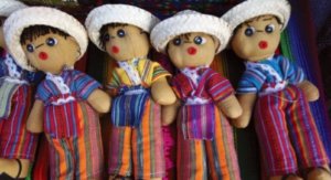 colorful worry dolls