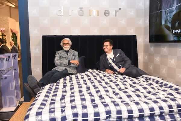 Hästens new drēmər bed. Designed by world-renowned interior designer Ferris Rafauli, the new mattress is completely crafted by hand.