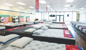 Mark's Mattress showroom