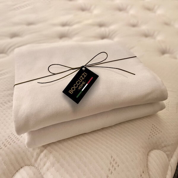 Boccuzzi Home handcrafted mattress covers.