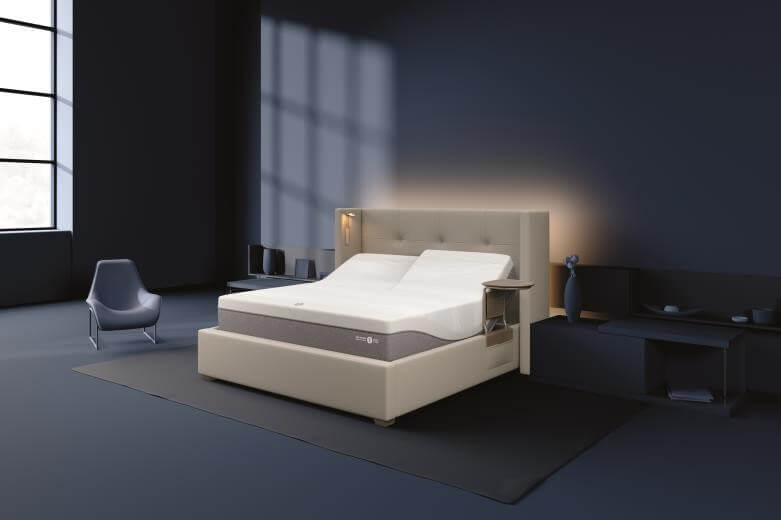 The new next gen Sleep Number smart beds monitor personal health and wellness data and actively adjust to improve sleep performance.