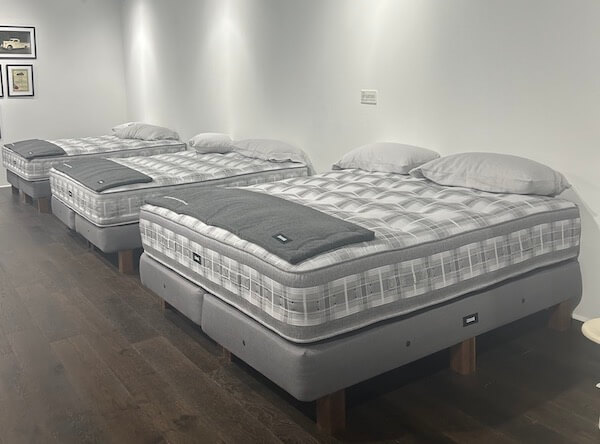Summer 2023 Mattress Market. McRoskey Mattress Works showed off its most recent release, the St. Francis line, which debuted earlier this year. 