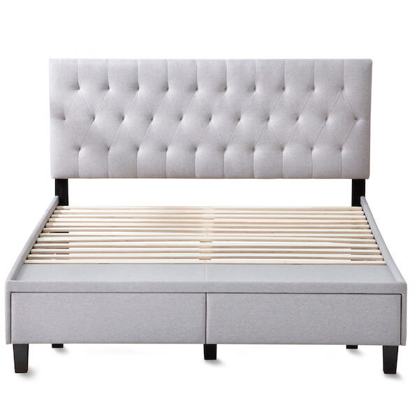 Malouf Home Drop-Ship Program. Malouf Home™ continues to invest in its retail fulfillment strategy with its Endless Aisle Drop-Ship Program, making hundreds of products more accessible to their retail partners and end consumers. One highlight is the Morris Platform Bed with an upholstered frame.