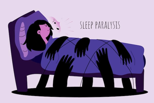 Sleep paralysis is an unsettling occurrence of waking up but feeling as though you can’t move.