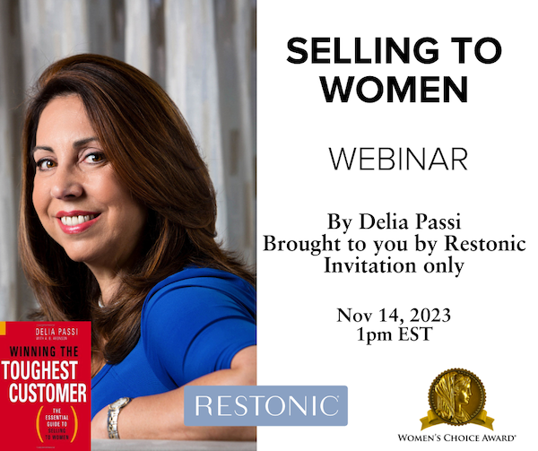 Selling to Women webinar