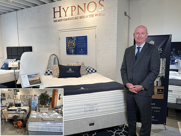Paramount Sleep Co. debuted its Hypnos Whole Sleep collection and Arthur 9.0, the latest in the Paramount Legacy collection honoring Arthur Diamonstein, the company’s late president and chair. 