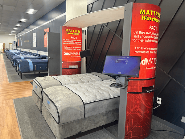 Using 18 factors, diagnostic tool BedMatch helps shoppers identify the best mattress.