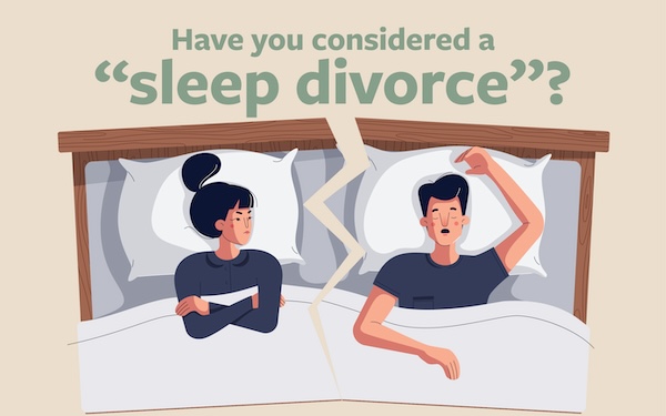 Sleep divorce