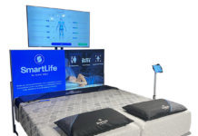 Each of the four new SKUS of SmartLife mattresses features nine comfort settings. 