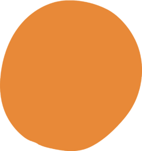 Kiwi secondary colors: Tangerine