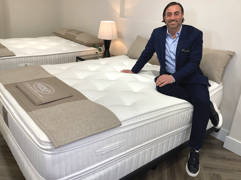 Shifman Mattress Co.’s redesigned Pure Comfort line embodies its dedication to natural materials.