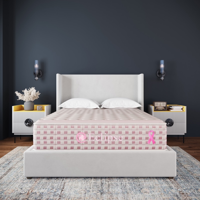 Eclipse HOPE mattress. BIA will highlight its Eclipse HOPE mattress collection this July at the Summer Las Vegas Furniture Market in partnership with the Susan G. Komen Foundation.