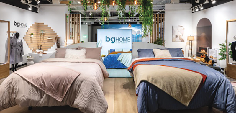 sleep accessories build basket. ENSEMBLE EFFORT Bedgear’s BG Home collection combines the company’s sleep products technologies with comfort and style. 