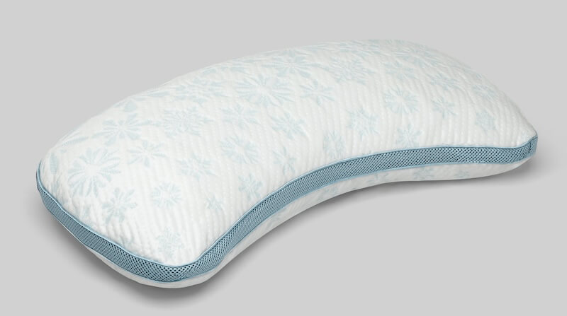 Purecare’s New Sleep Essentials. Cooling Crescent pillow