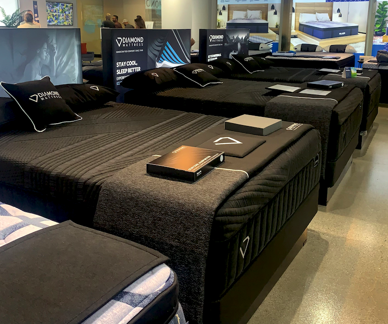 Diamond Mattress' Black Diamond: Cool and Comfortable