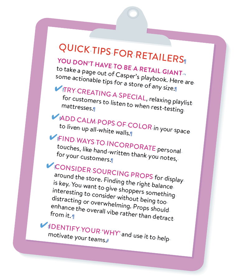 Casper retail innovation. Quick Tips for Retailers.