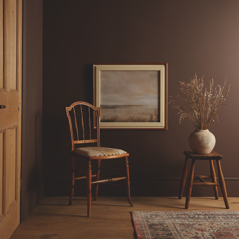 NATURE INSPIRED Elderton by Graham & Brown gets its color and name from the elder tree.