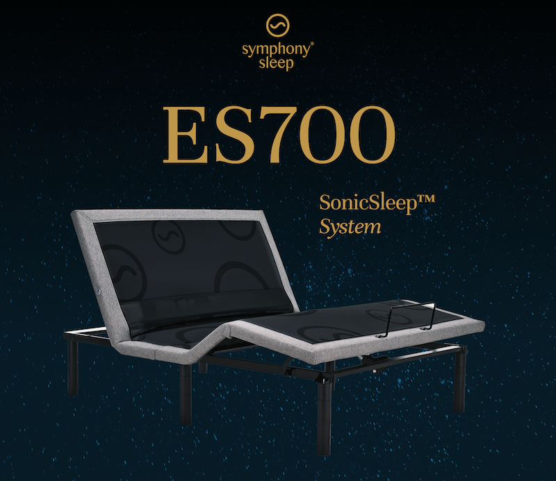 Symphony Sleep will debut the SonicSleep™ System, a brand-new adjustable base.