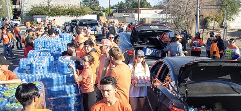World Vision Distribution Area in LA County