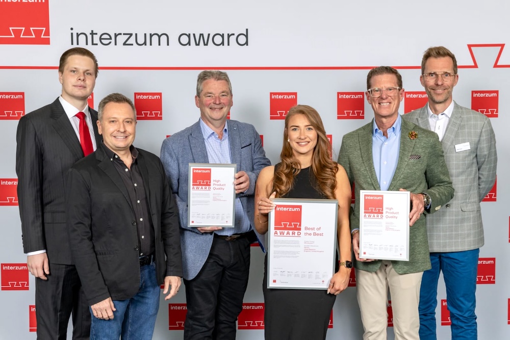Leeds, England-based spring manufacturer Spinks launched four innovations at the Interzum Cologne show May 20-23, with three recognized with Interzum Awards – including the Best of the Best award.  