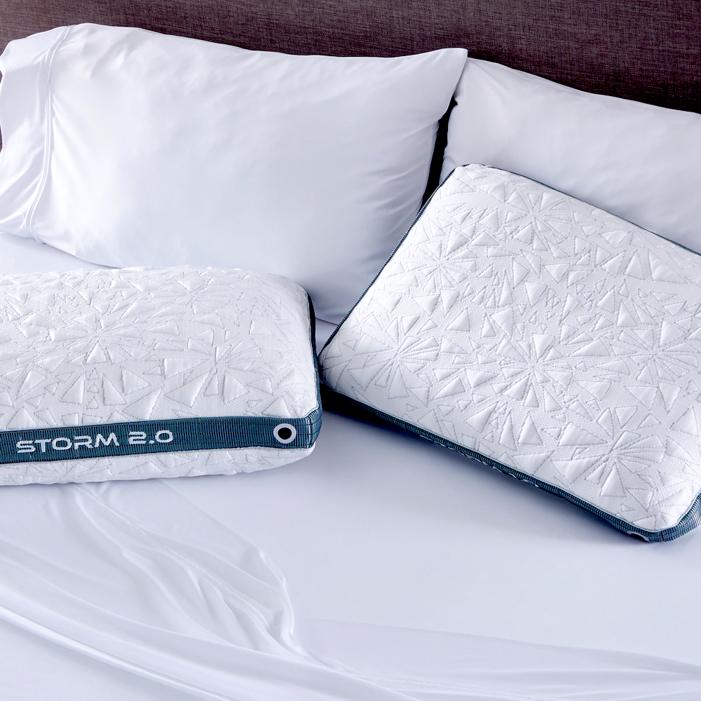 CATCH COLD The Storm Performance Pillow by Bedgear is a bestseller for the company.