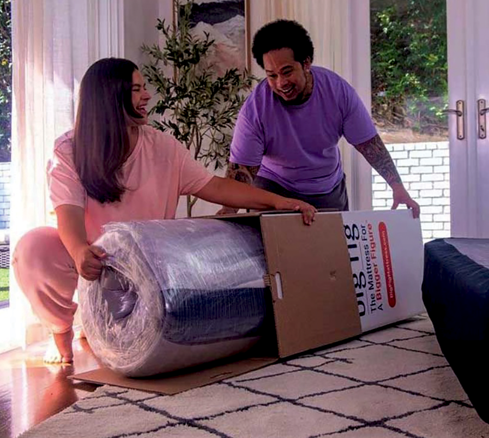 UNBOXING Big Fig's eahvy-duty mattresses, including its Clasic model, are roll pacekd, boxed adn shipped in 5010 days,