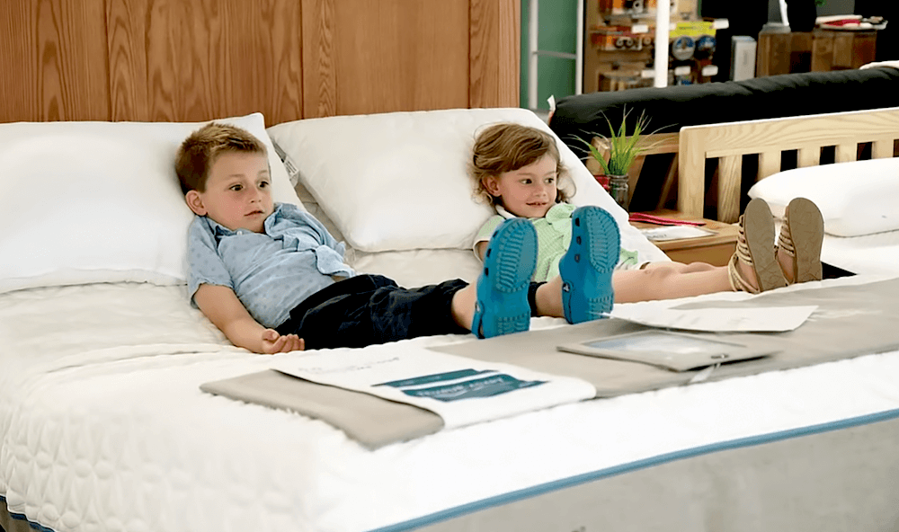 ICONIC AD Dow Furniture recently remade a popular commercial in which kids take over the store to investigate and choose furniture.