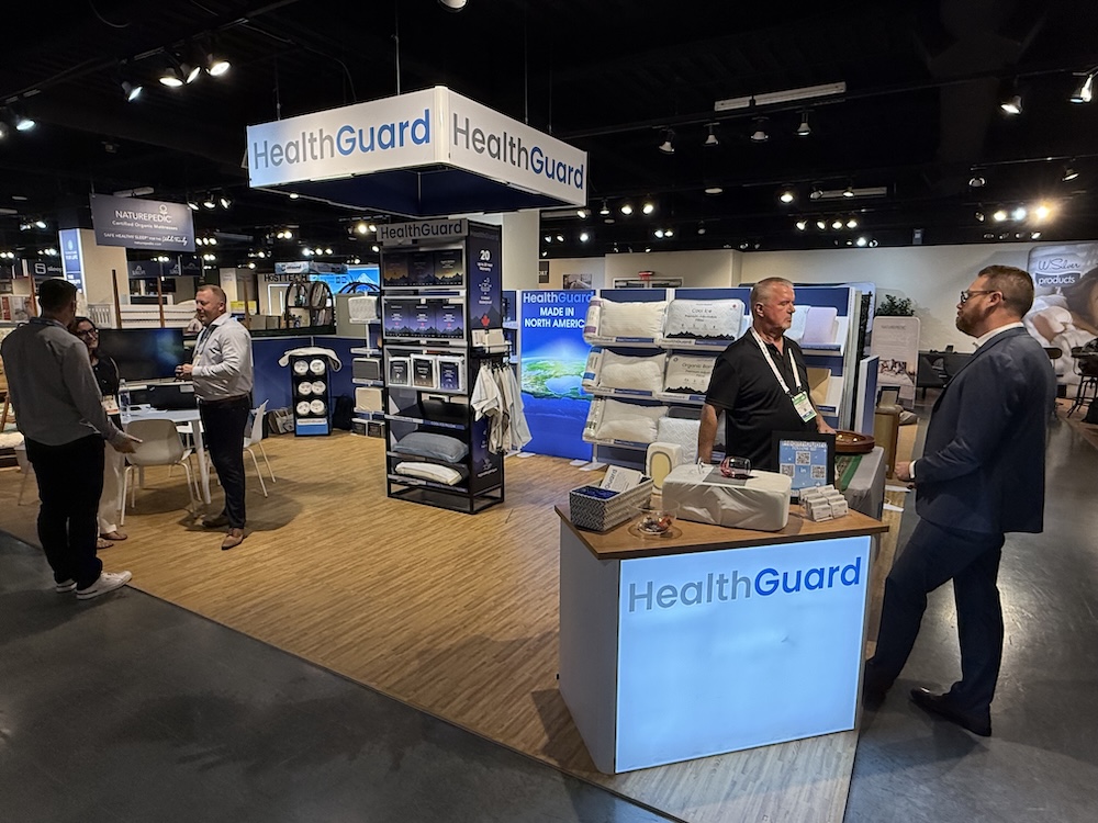 HealthGuard Highlights Partnerships. The Specialty Sleep Association’s space was the site of HealthGuard’s fifth appearance at the 2025 Summer Las Vegas Market.