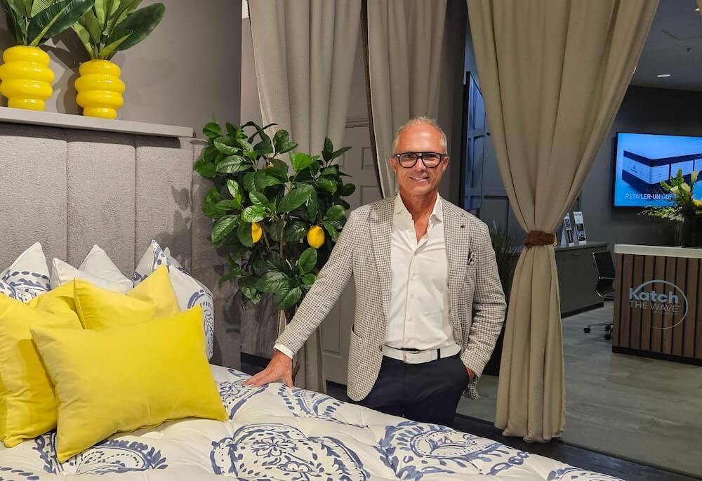 Kingsdown Launches Indigo Dreams. The brand’s new four-bed addition to its Vintage Couture collection tops out at $10,000.