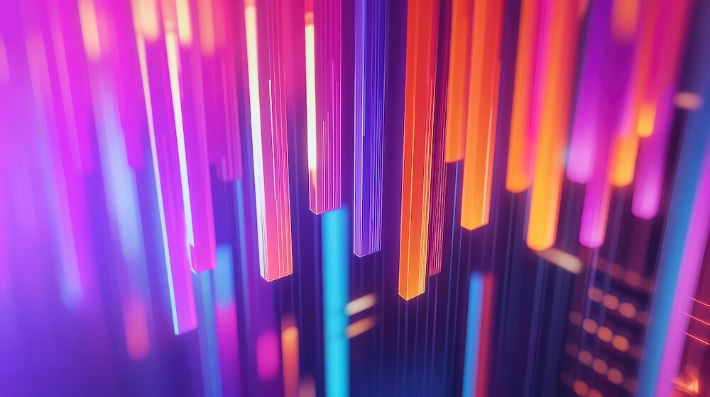 Colorful graphs bars